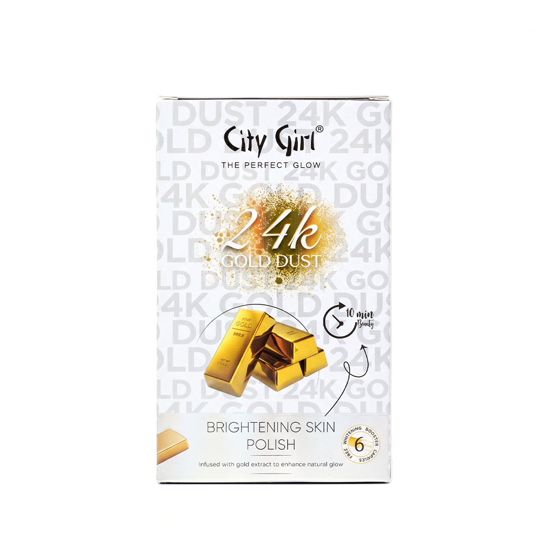 City Girl 24k Gold Dust Brightening Skin Polish