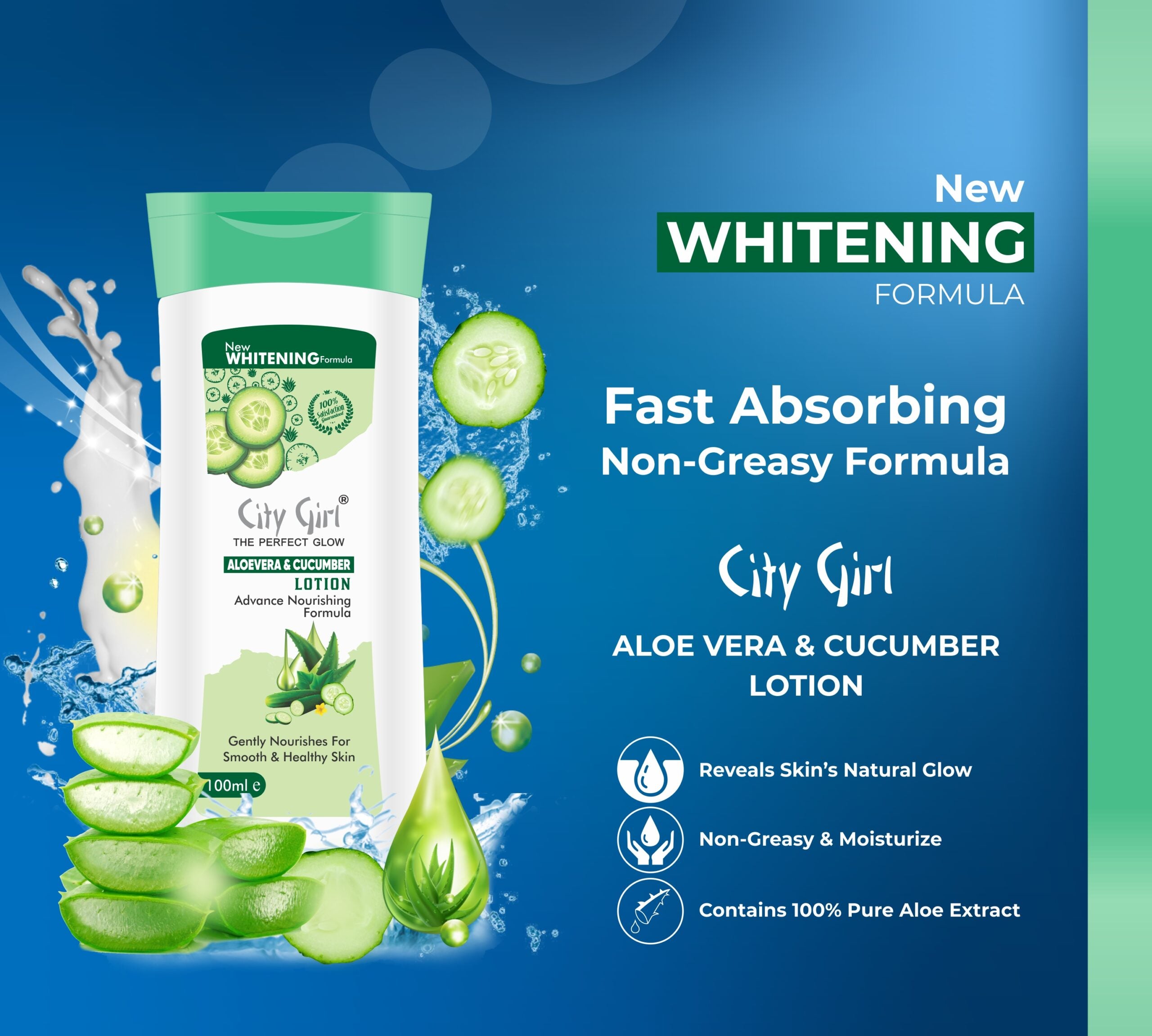 Aloe Vera & Cucumber Lotion
