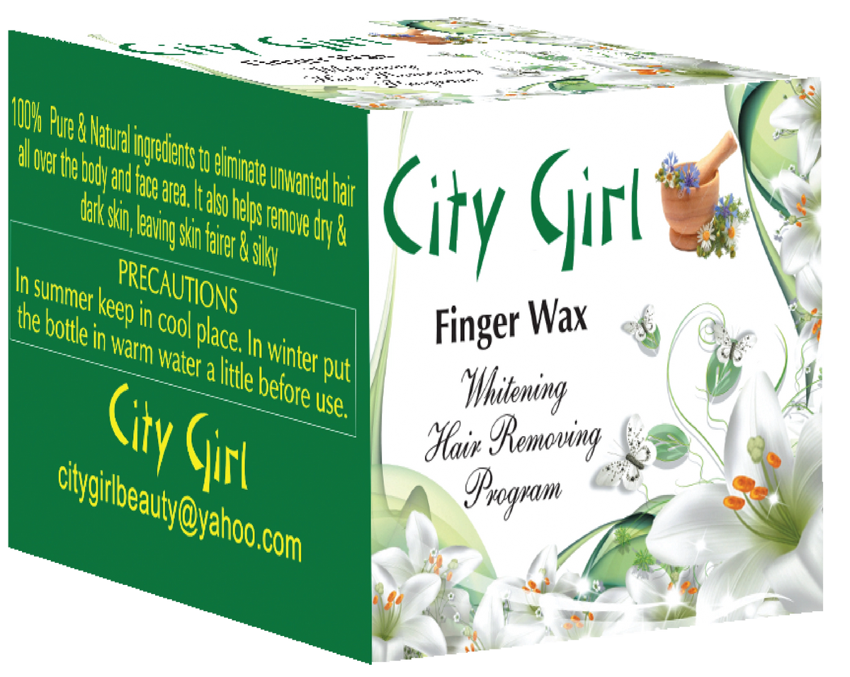 City Girl Finger Wax Jar