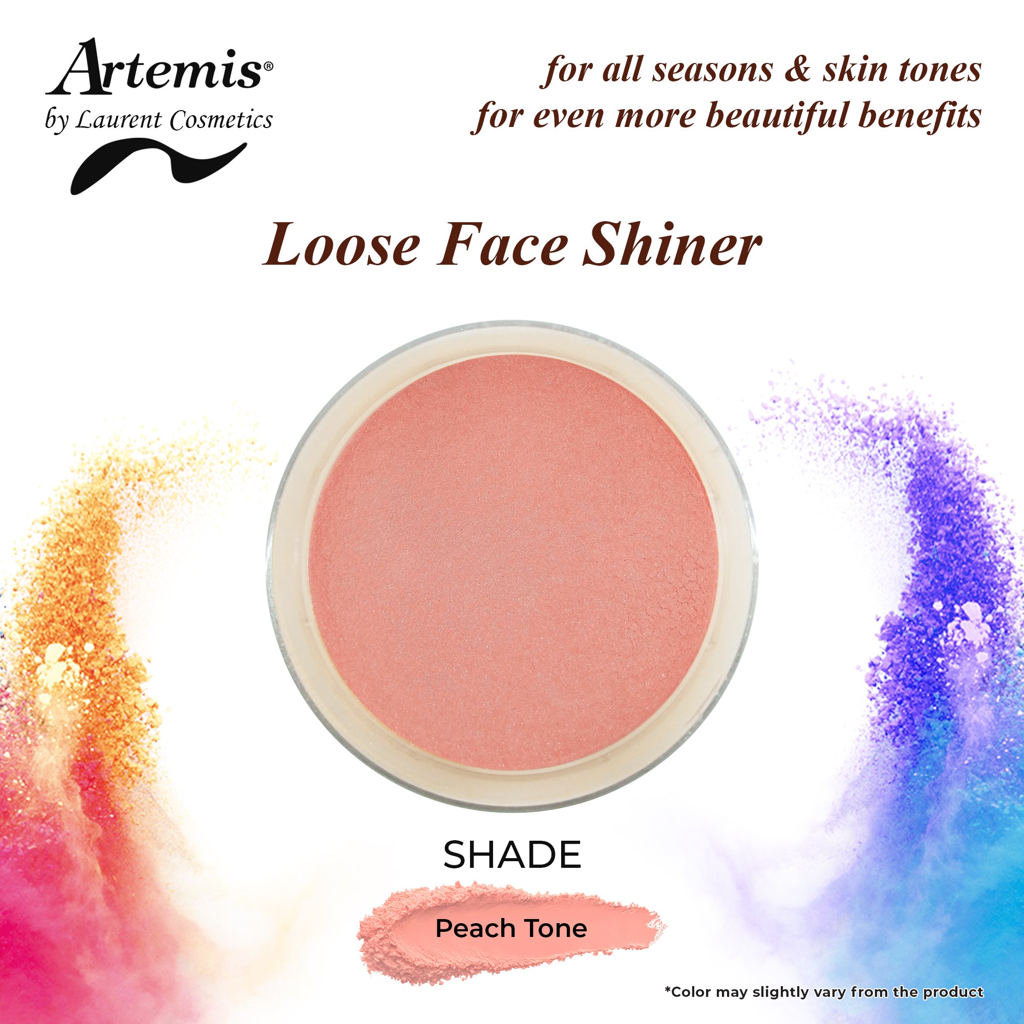 Artemis Loose Face Shiner - Peach Tone