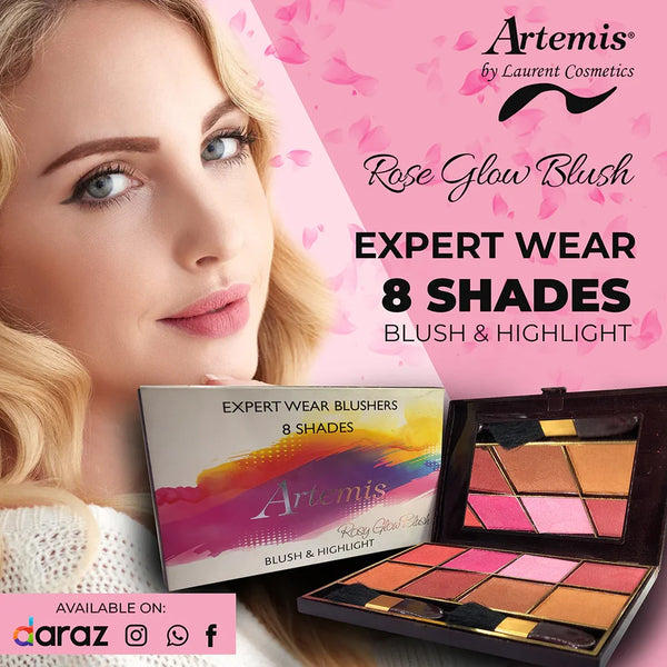 Artemis Blush On Palette — 8 Shades