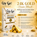 City Girl 24K Gold Bleach Cream Sachet