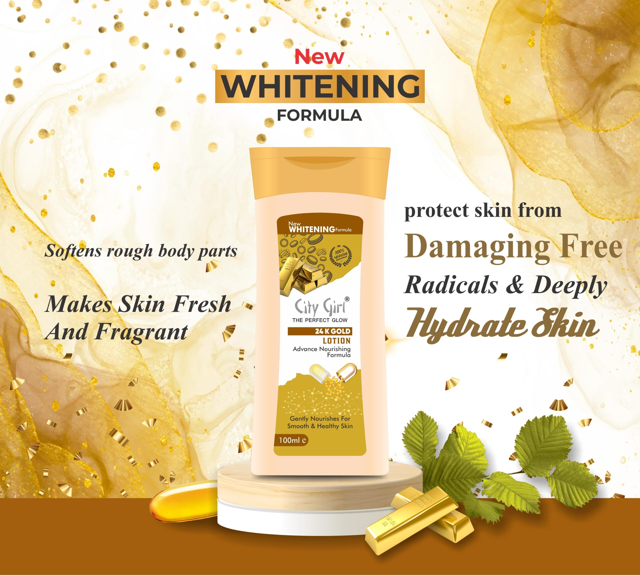 24K Gold Lotion