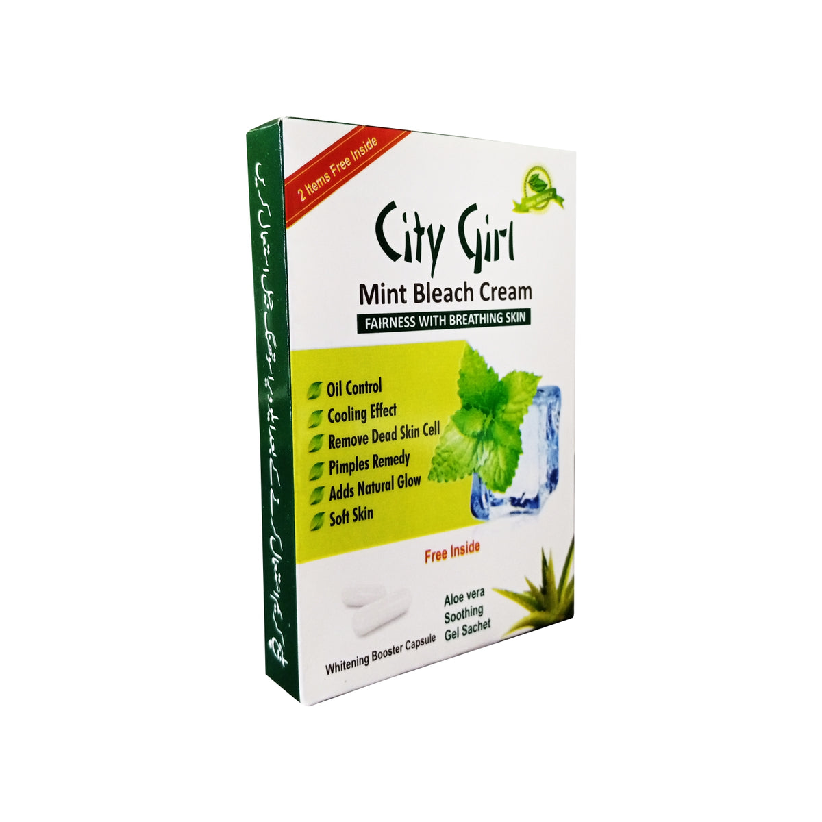 City Girl Mint Bleach Cream Sachet