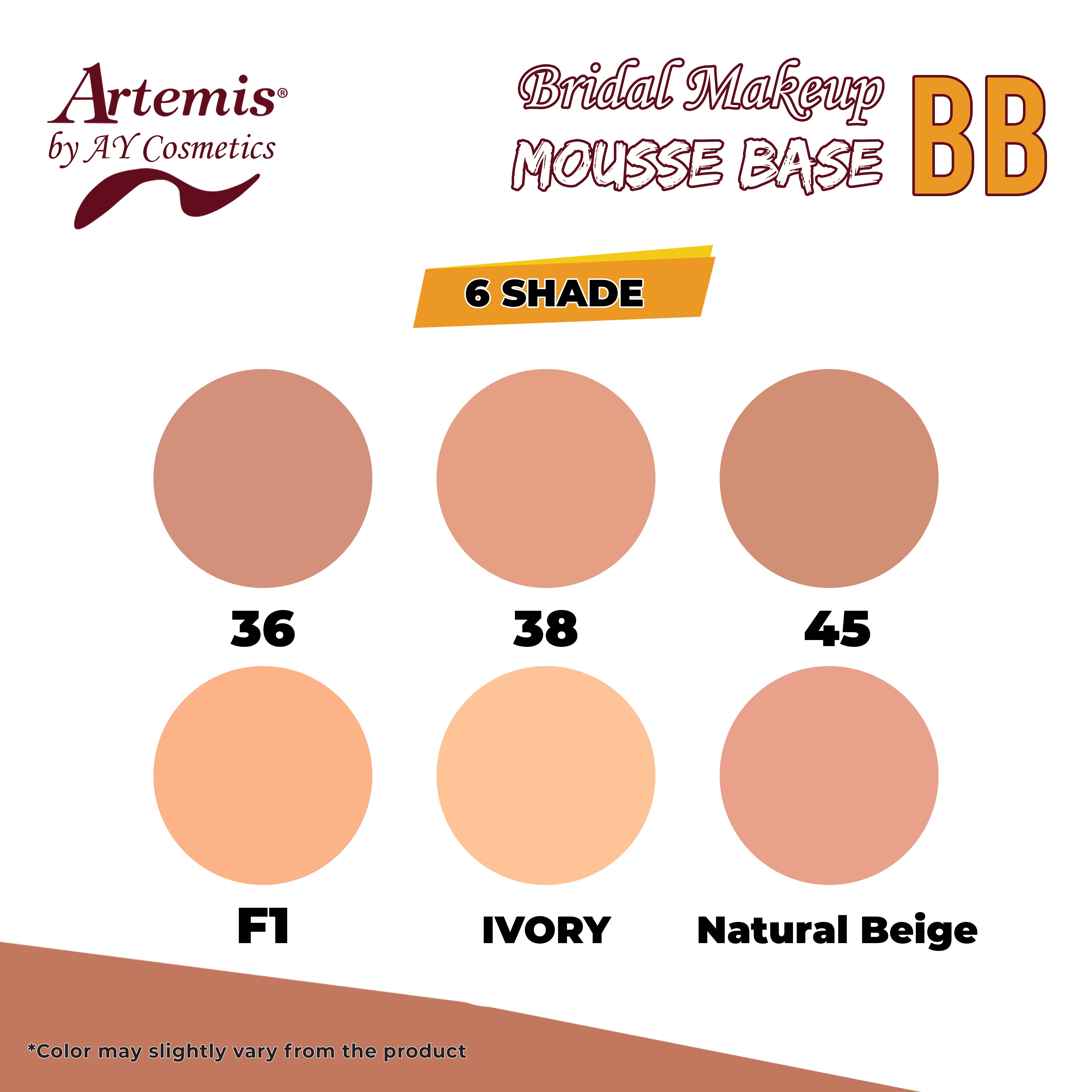 Mousse Base Small Shade F1
