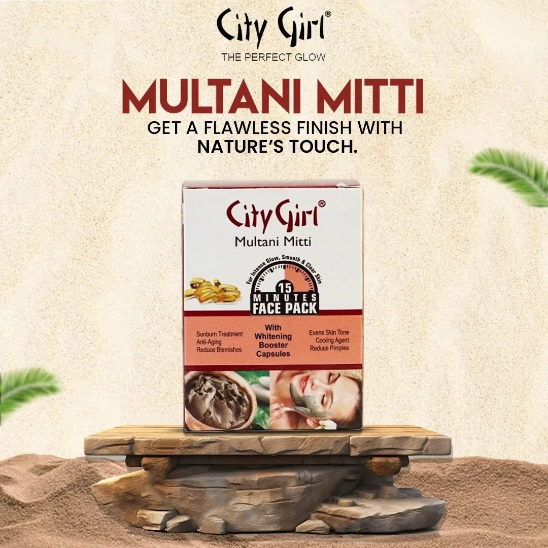 City Girl Multani Mitti Jar
