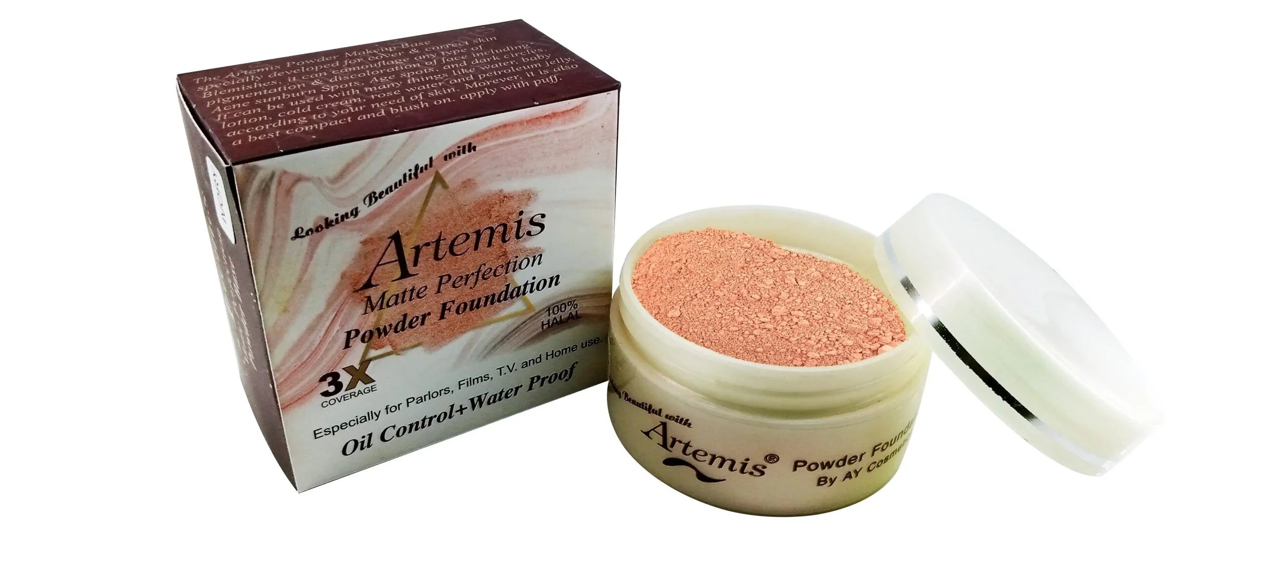 Natural Beige Fixer Powder Artemis