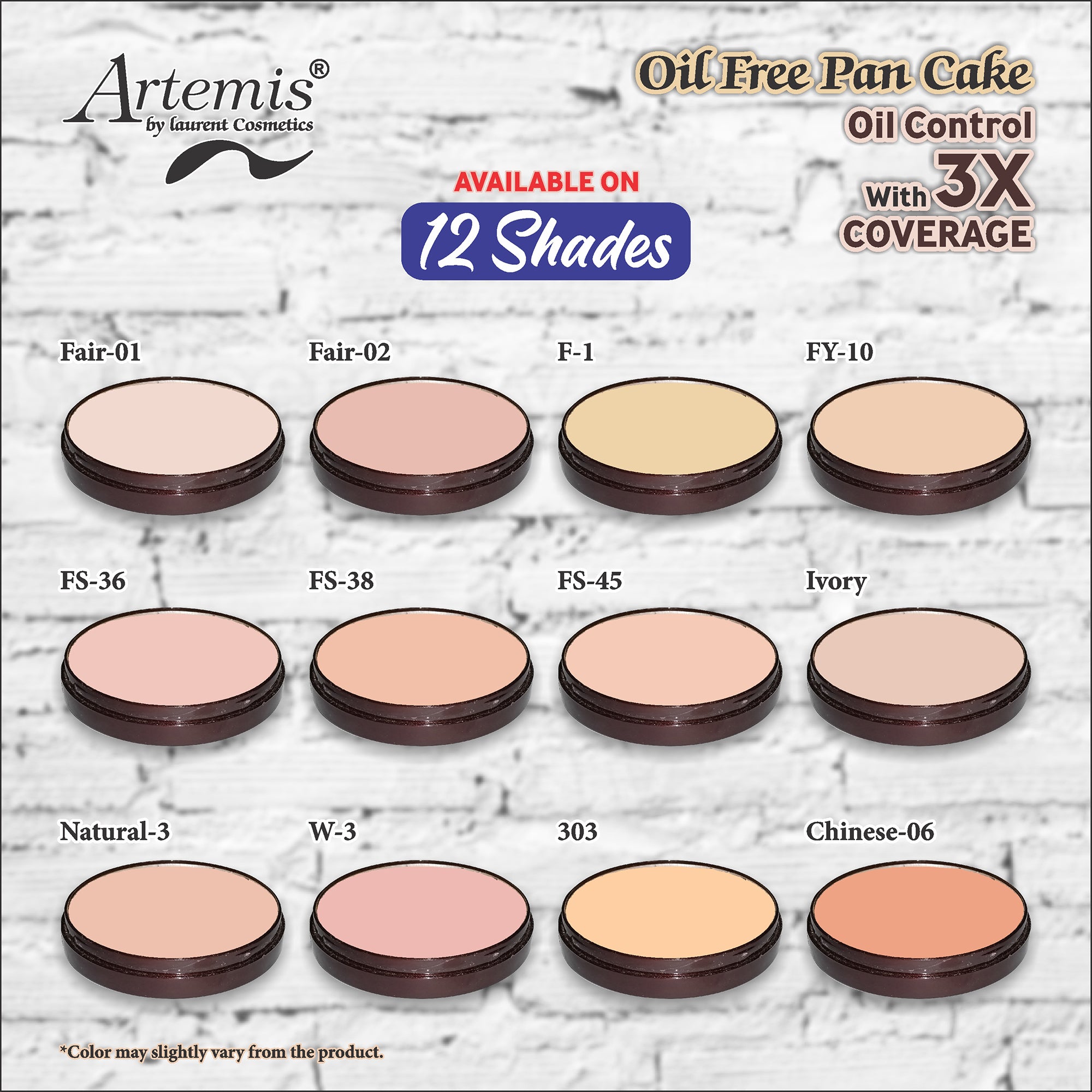 Artemis Oil Free Pan Cake - Shade FS-45