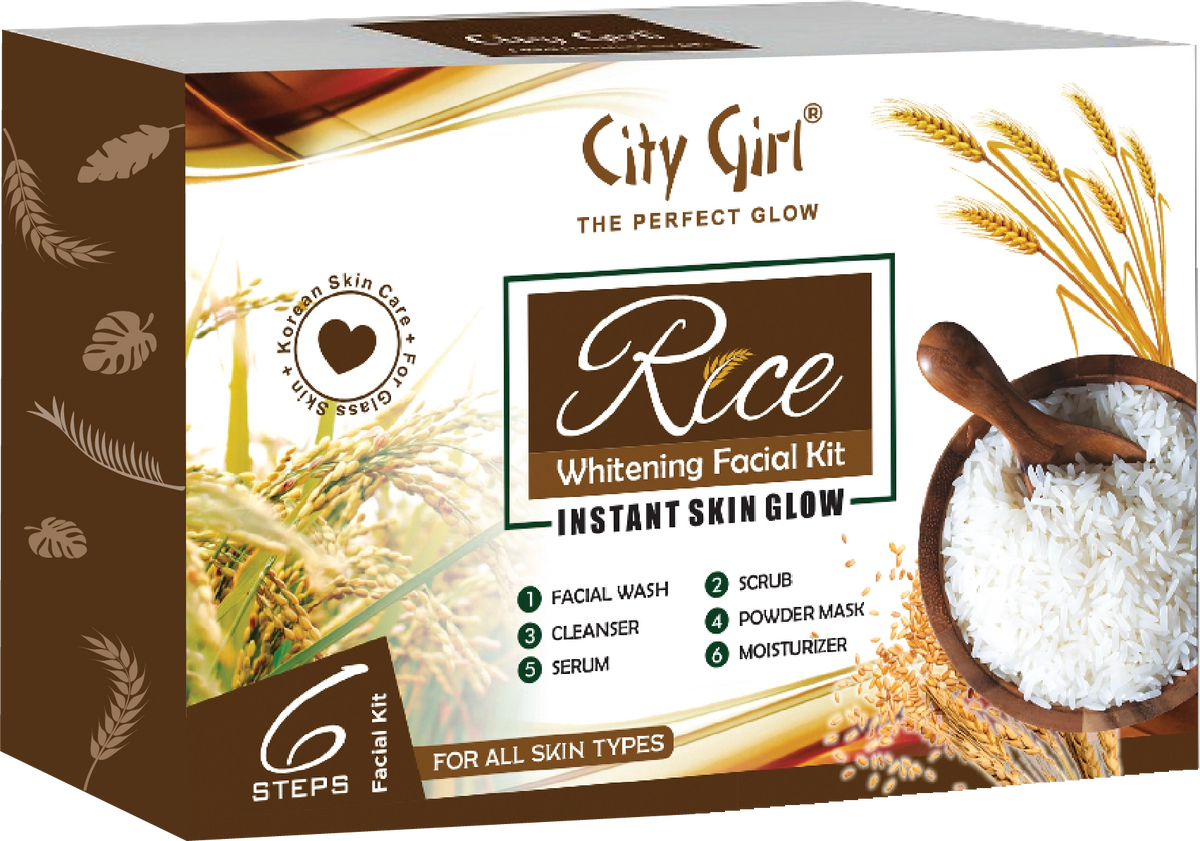 City Girl Rice Facial Kit