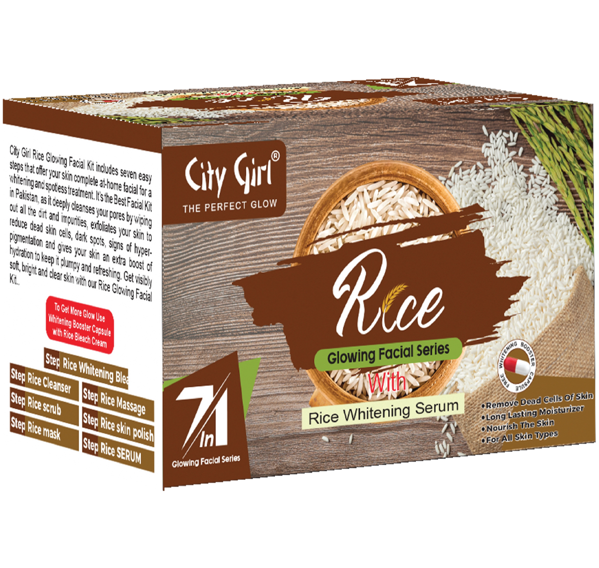 Rice Facial Sachet Kit