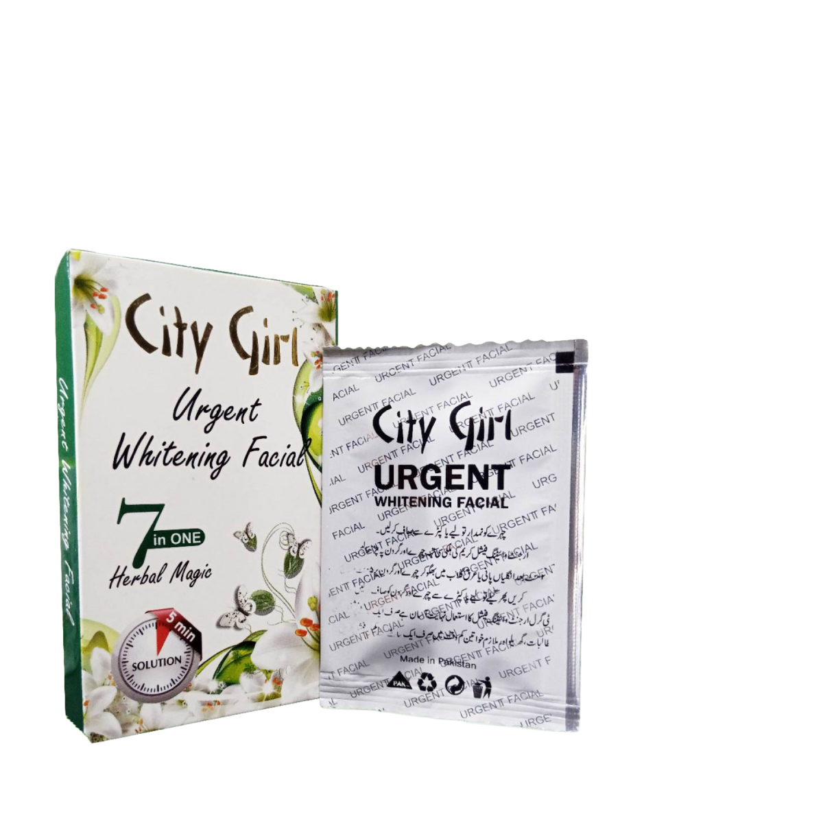 City Girl Urgent Whitening Facial
