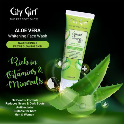 City Girl Aloe Vera Face Wash