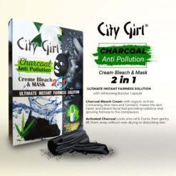 City Girl Charcoal-Bleach-Cream