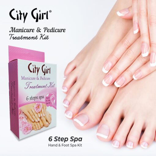 City Girl Manicure and Pedicure Treatment Kit