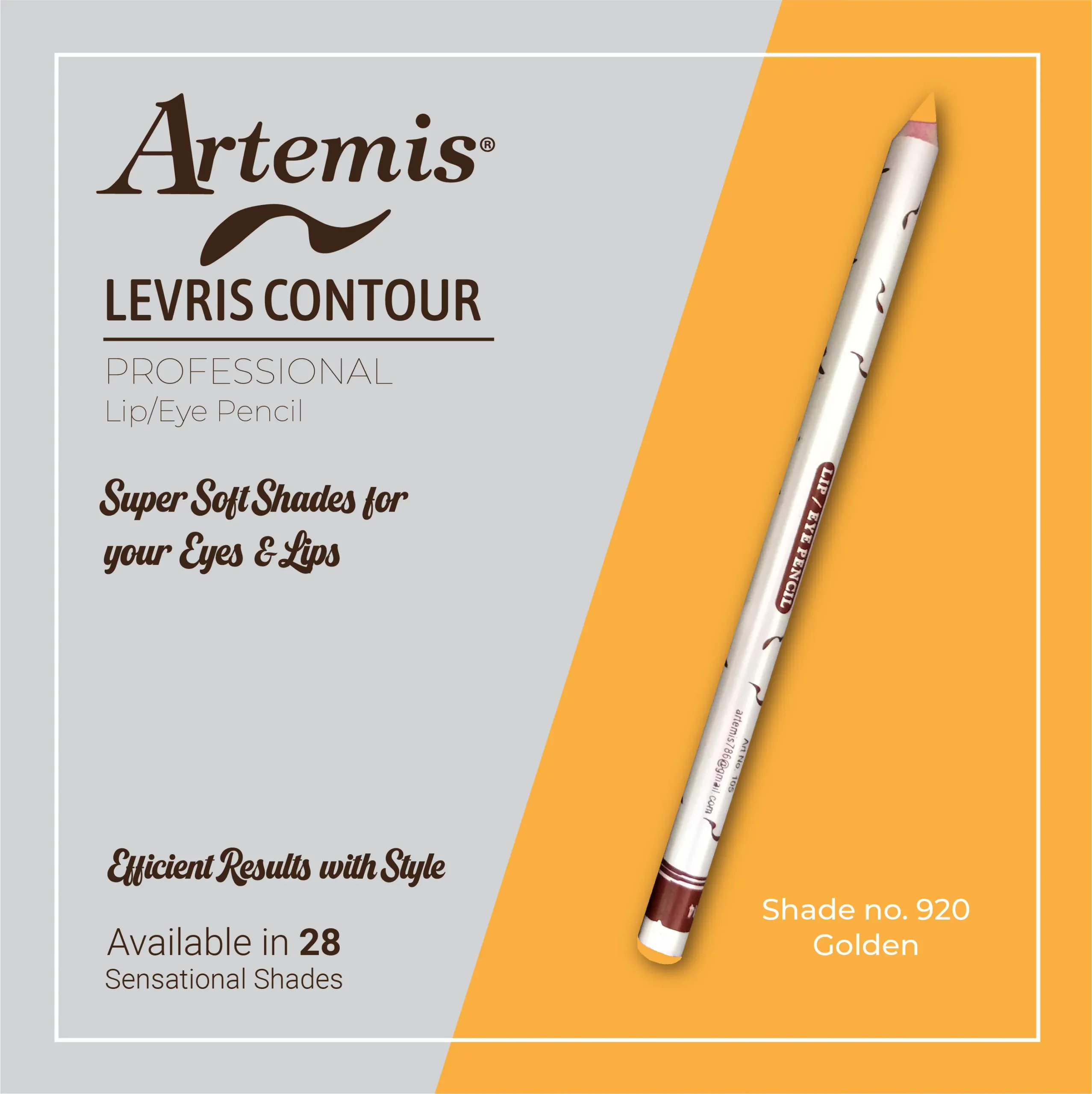 Artemis Lip / Eye Pencil 920 Golden