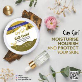 City Girl 24K Gold Moisturizing Cream