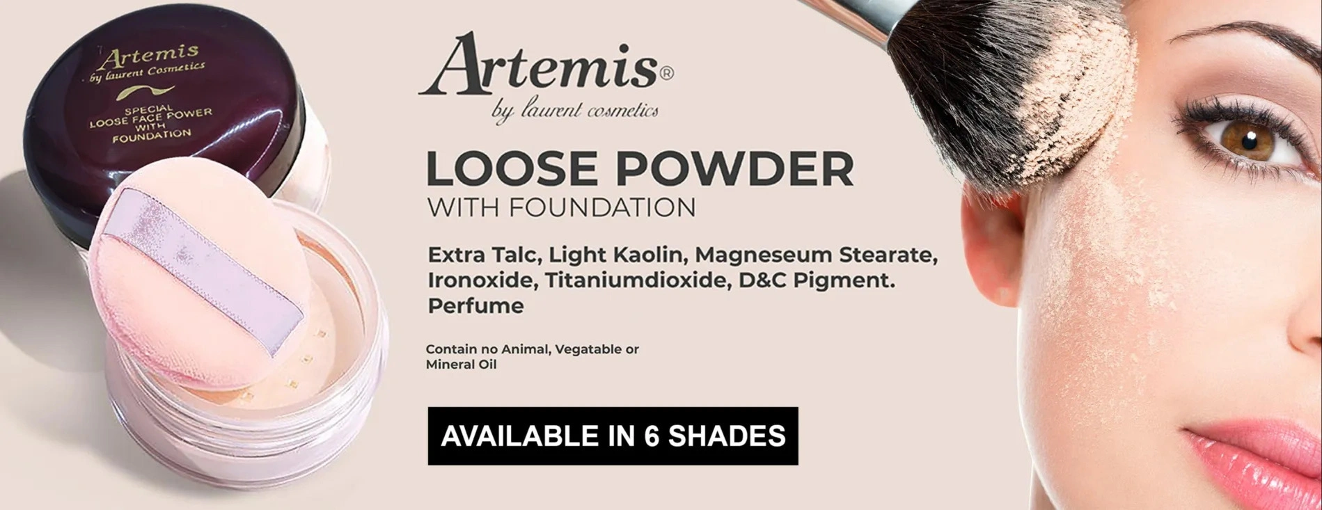 Artemis Loose Face Powder